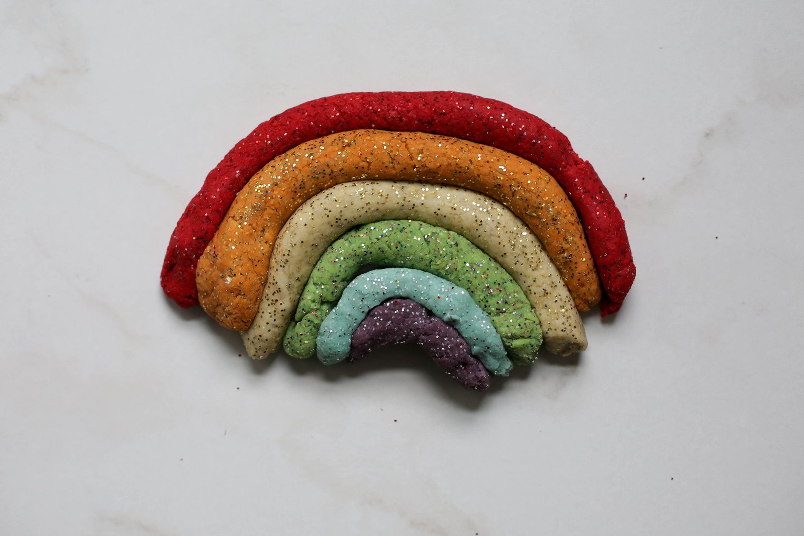 HOMEMADE GLITTER PLAYDOUGH